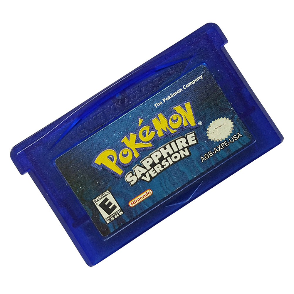 SAPPHIRE Băng Chơi Game Pokemon Cho Ns Gba Gameboy Advance