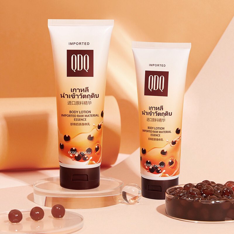 Lotion Dưỡng Sáng Cấp Ẩm Trắng Mịn Milk Tea Hương Trà Thơm Dễ Chịu