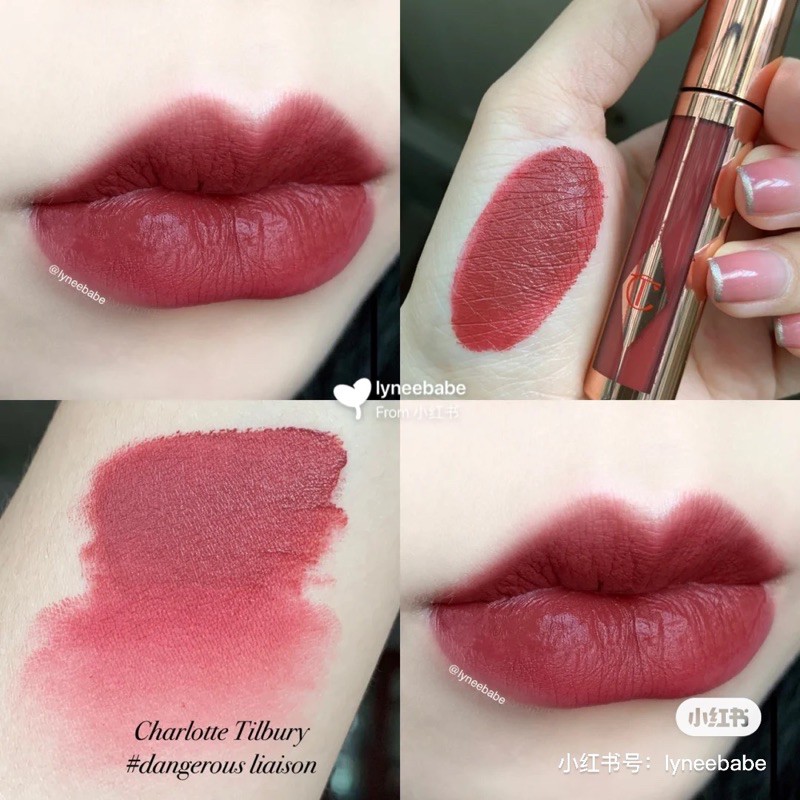 Son kem Charlotte Tilbury Hollywood Lips Liquid - Dangerous Liaison SALE 40% !!