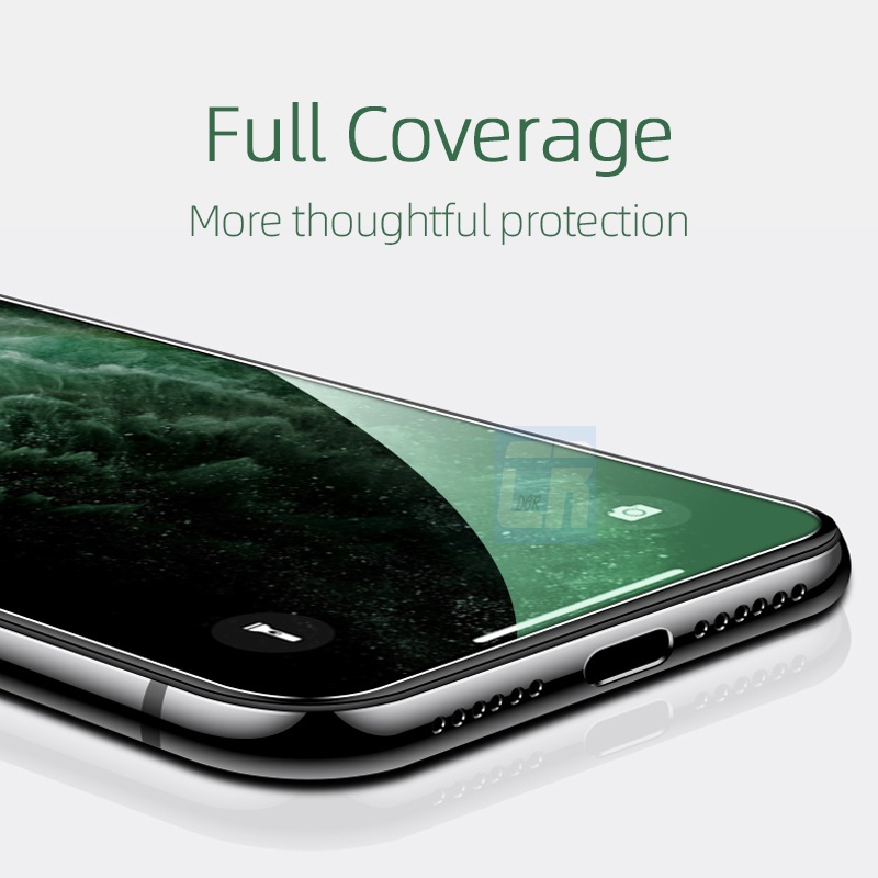 Kính cường lực 9D bảo vệ màn hình thích hợp cho Iphone 12 Pro Max 11 Pro Max Xs Max X Xr 7 8 Se 6 6s Plus
