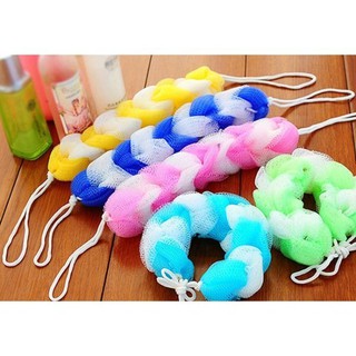 Bông cọ lưng loại tròn, Bông tắm