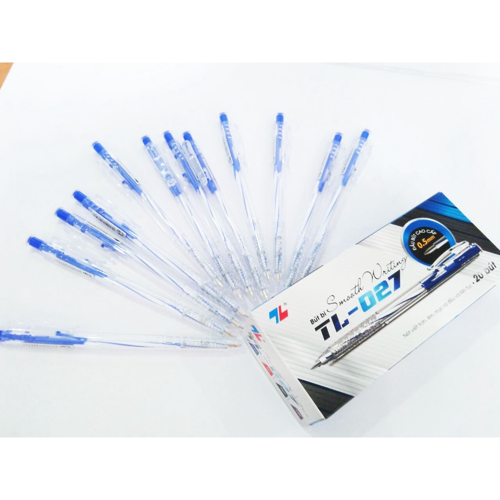 Hộp 20 Bút Thiên LongTL 027 - HÀNG CHUẨN - Soleil Home