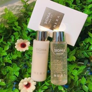 Cặp nước hoa hồng và sữa dưỡng hera signia