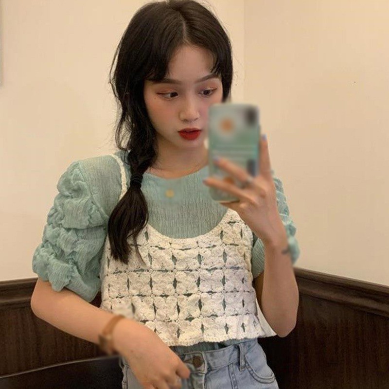 Áo Nữ Không Tay Kiểu Dáng Retro Thời Trang Cá Tính | BigBuy360 - bigbuy360.vn