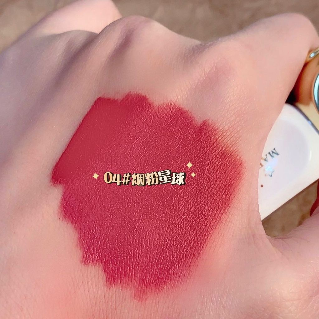 Son Môi Maffick Dạng Lỏng Chống Thấm Nước Thiết Kế Hình Chú Gấu Xinh Xắn