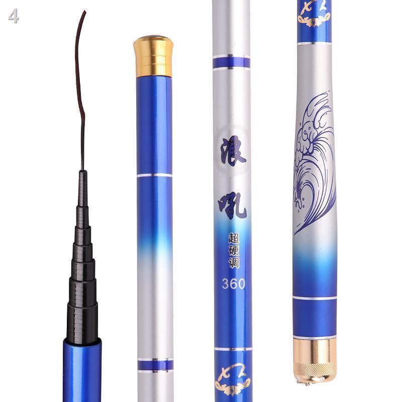 ♀▥Cần câu siêu ngắn đoạn siêu ngắn bỏ túi dòng cần câu đoạn ngắn cực cầm tay cực siêu cứng siêu nhẹ cầm tay mini 19 điệu