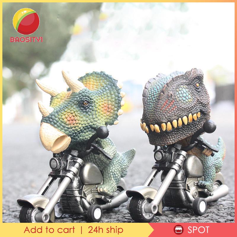 ✨Hàng sẵn sàng✨1 xe đồ chơi khủng long 12x6x10cm