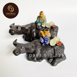 Tượng Mục Đồng Chăn Trâu Thổi Sáo