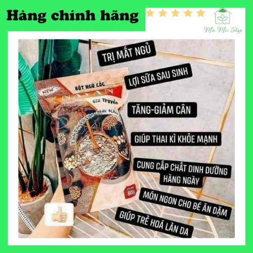 Ngủ Cốc NAVAN ,Ngủ Cốc 7 vị ,tốt cho mẹ bầu, giúp lợi sửa, bịch 800gram,tôngkhominhnguyen