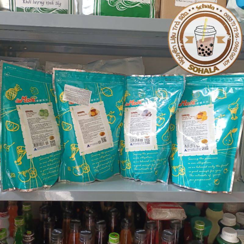 Bột Pudding Plan Trứng Mole túi 1kg