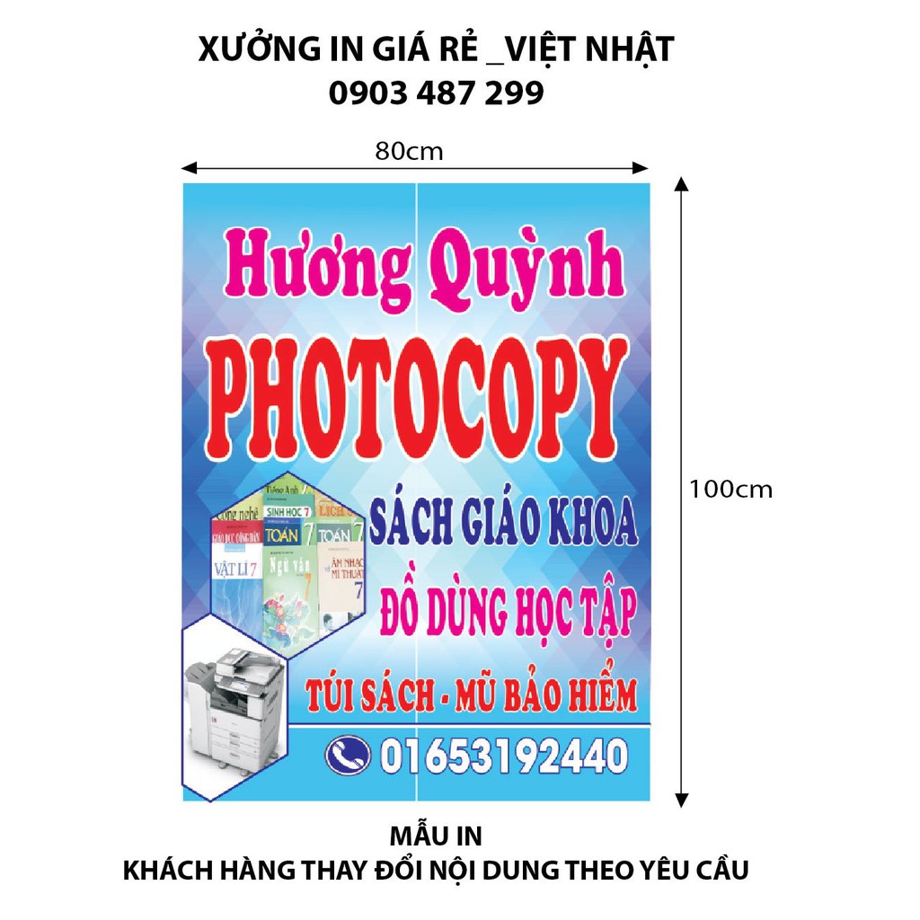 In Bạt quảng cáo, Bảng hiệu, Băng rôn theo yêu cầu_Free Thiết kế | BigBuy360 - bigbuy360.vn