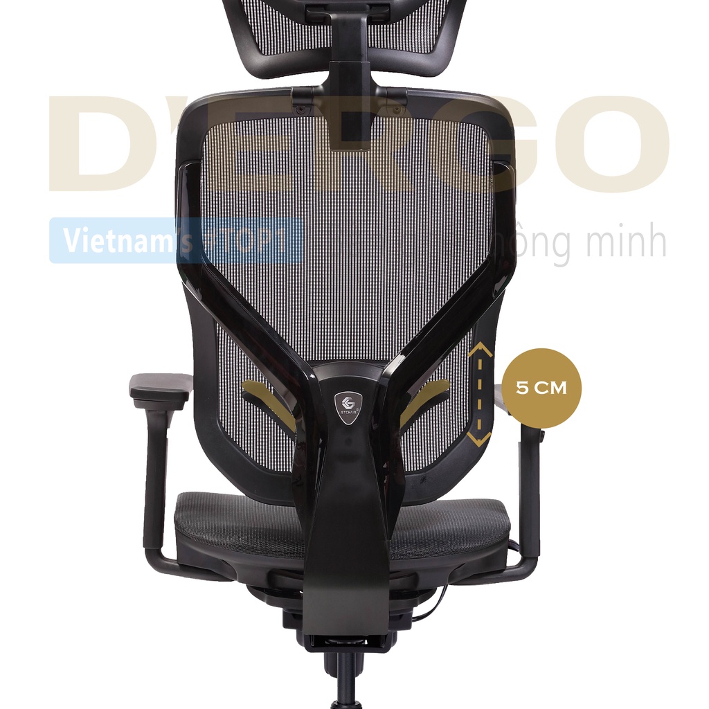 Ghế Công Thái Học Cao Cấp Ergonomic GTChair Vida M