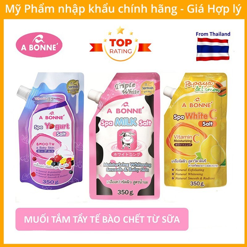 Muối Tắm Tẩy Da Chết Abonne Spa Salt 350g