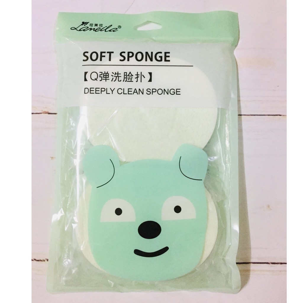 BÔNG RỬA MẶT SOFT SPONGE HÀN QUỐC