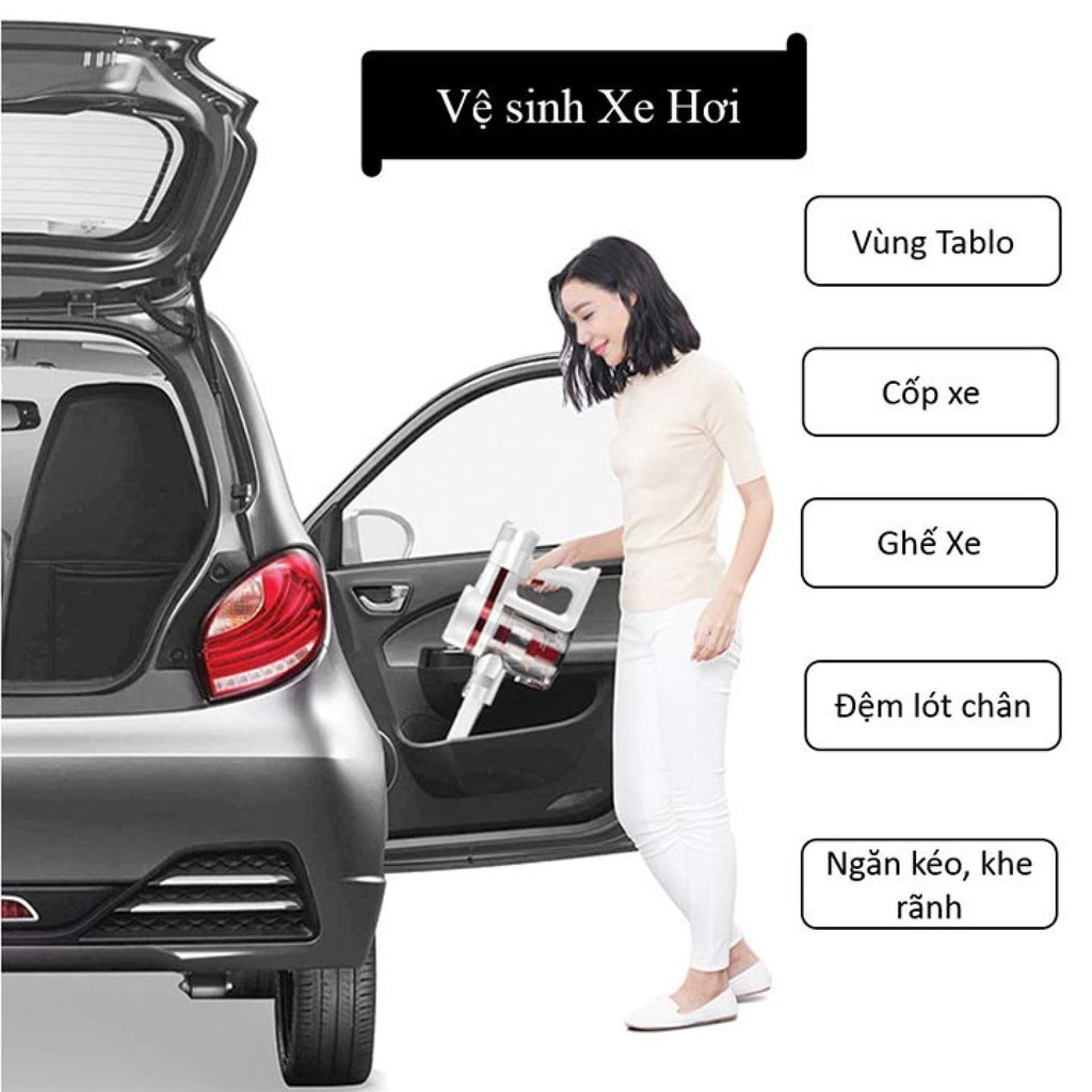 Máy Hút Bụi Không Dây Cầm Tay K20 MAX Lực Hút Siêu Mạnh 23000PA