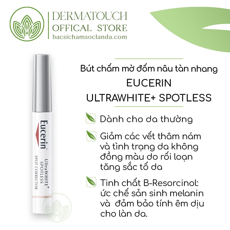 Bút chấm mờ đốm nâu tàn nhang Eucerin UltraWhite+ Spotless Spot Corrector