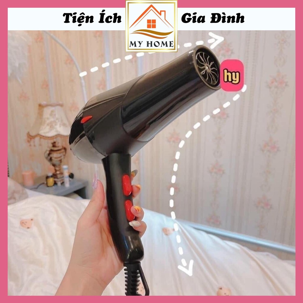 Máy sấy tóc PANASONNI 3500W,  máy sấy tóc công suất lớn 2 chế độ
