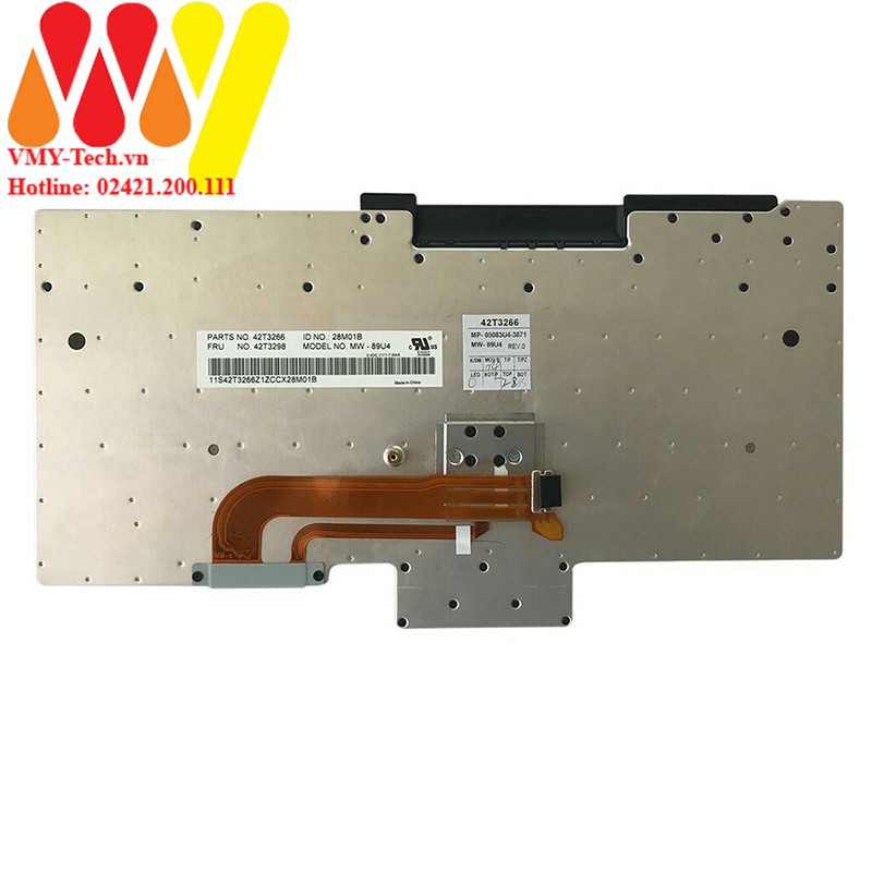 Bàn Phím Lenovo IBM Thinkpad T60 T61 R60 R61 Z60 Z61 T400 T500 W500 R400 R500 W700 W3