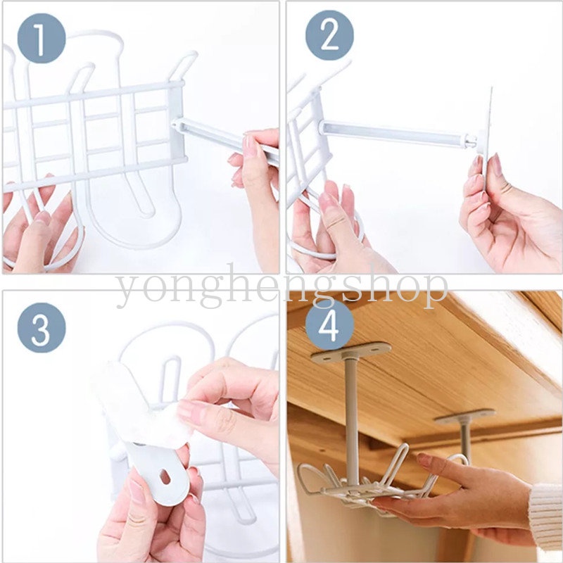 Giá Đỡ Ổ Cắm Điện Di Động Dưới Bàn Có Thể Tháo Rời Sắp Xếp Gọn Gàng Cho Nhà Ở /