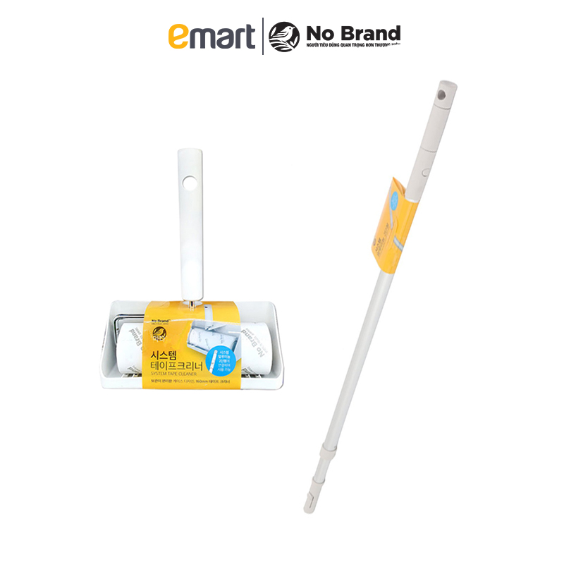 [Combo] Cây Lăn Bụi Kèm Cây Nối Nhôm No Brand - Emart VN