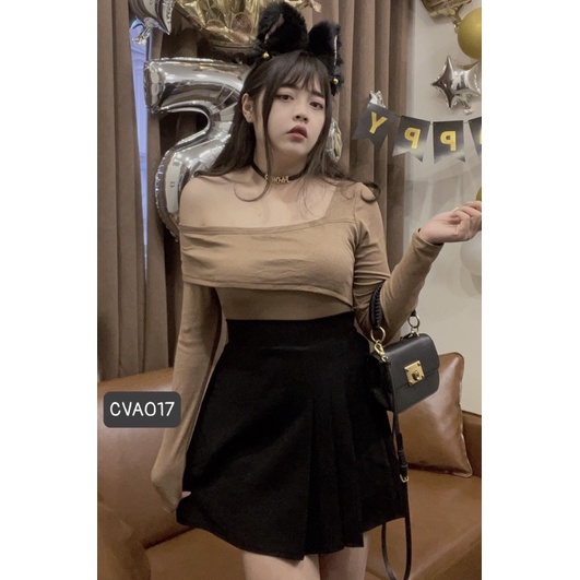 Áo Thun Lệch Vai Len Tăm BigSize (55-95kg)