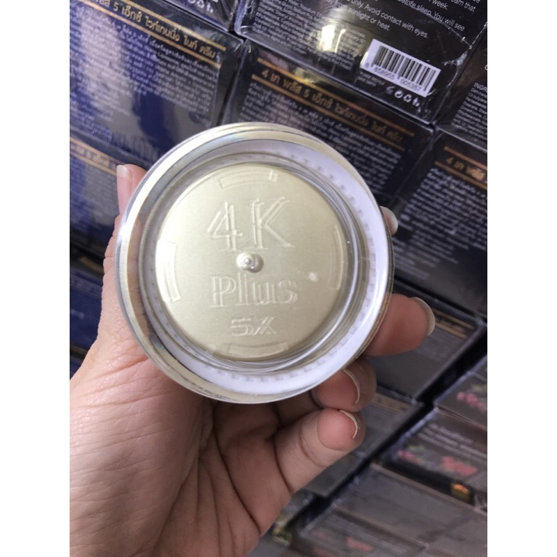 Kem 4K plus Thái Lan mẫu mới 5x có tem góc ( logo dưới đáy hộp) | BigBuy360 - bigbuy360.vn