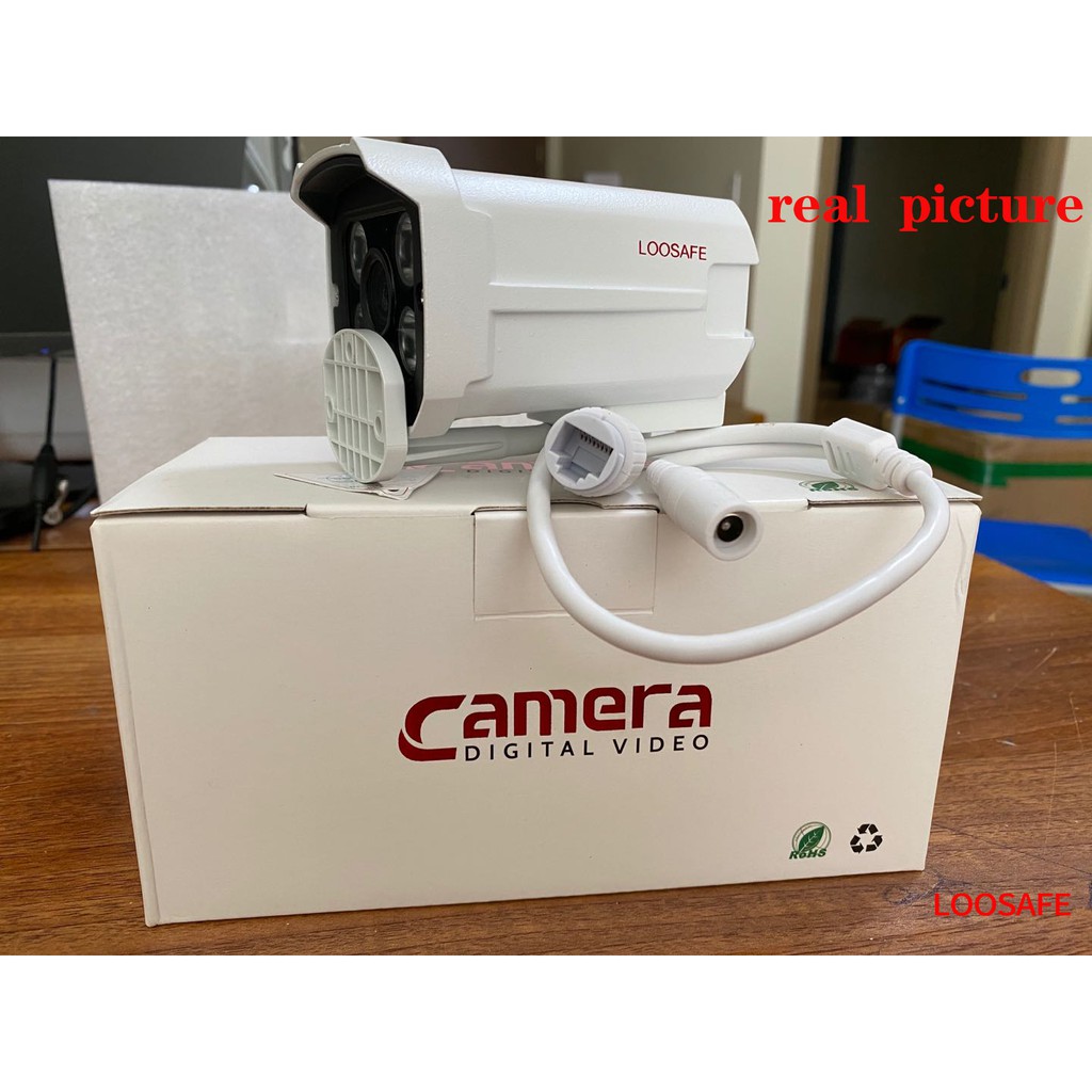 Camera an ninh ngoài trời LOOSAFE Camera phát hiện chuyển động 3MP / 5MP Camera POE Hai chiều âm thanh IP66 Chống nước | BigBuy360 - bigbuy360.vn
