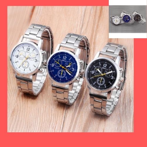 Đồng Hồ Đeo Tay Thời Trang Hàn Quốc Cho Nam Nữ