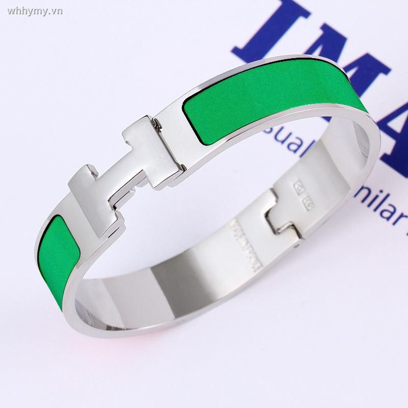 Vòng Tay Kim Loại Mặt Chữ H Thời Trang Cho Nữ | BigBuy360 - bigbuy360.vn