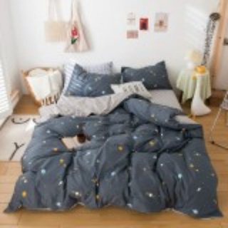 [Ảnh Thật] Bộ Chăn Ga Gối Cotton Poly Nhập Khẩu 4 Món ( miễn phí bo chun)