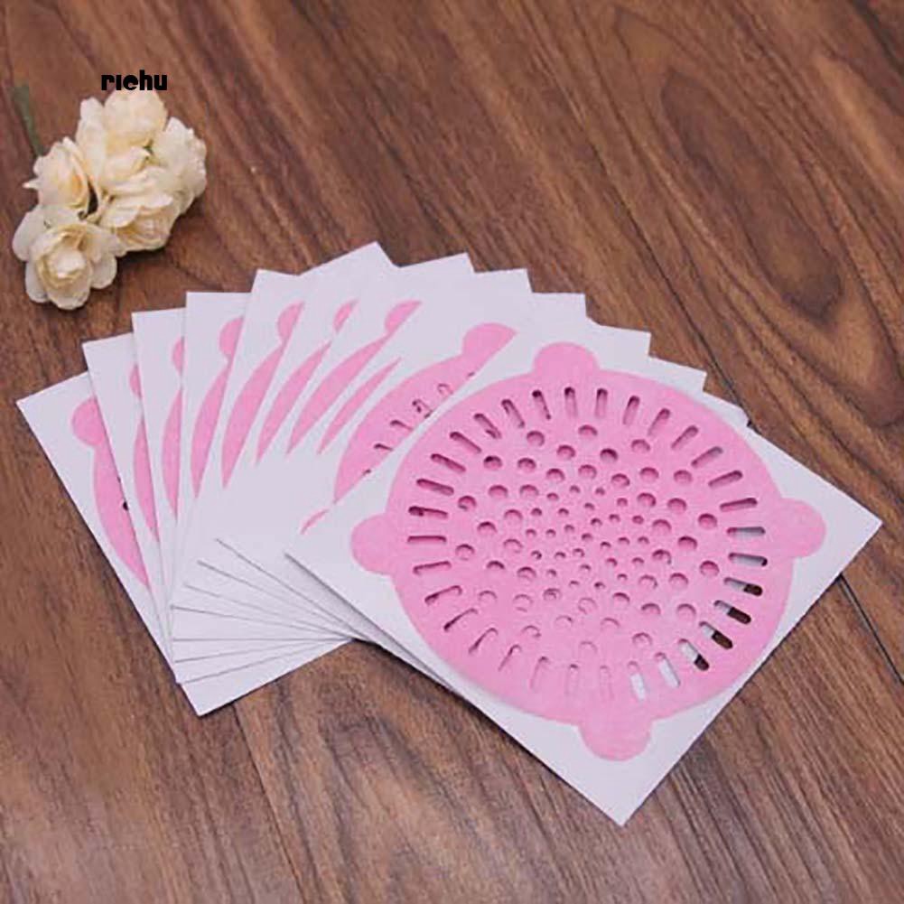 Set 10 Miếng Vải Không Dệt Lọc Tóc Dùng Một Lần Cho Nhà Bếp / Phòng Tắm
