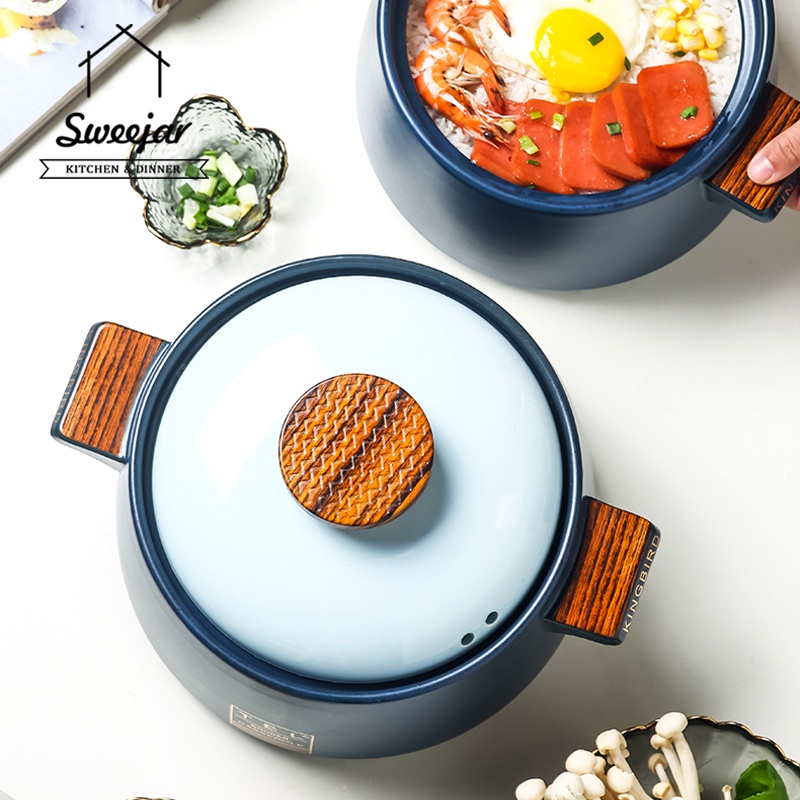 Nồi SWEEJAR bằng gốm có nắp đậy chất lượng cao