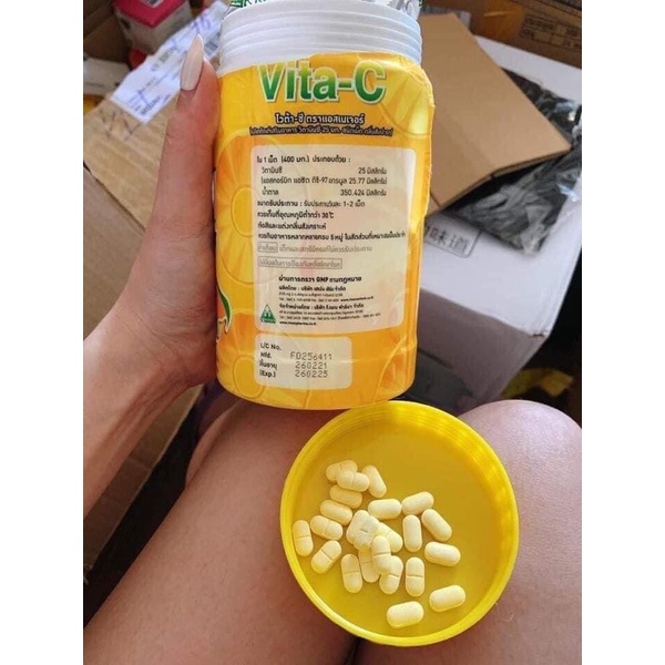 KẸO VITAMIN C THÁI LAN NHIỀU VỊ 1000VIÊN