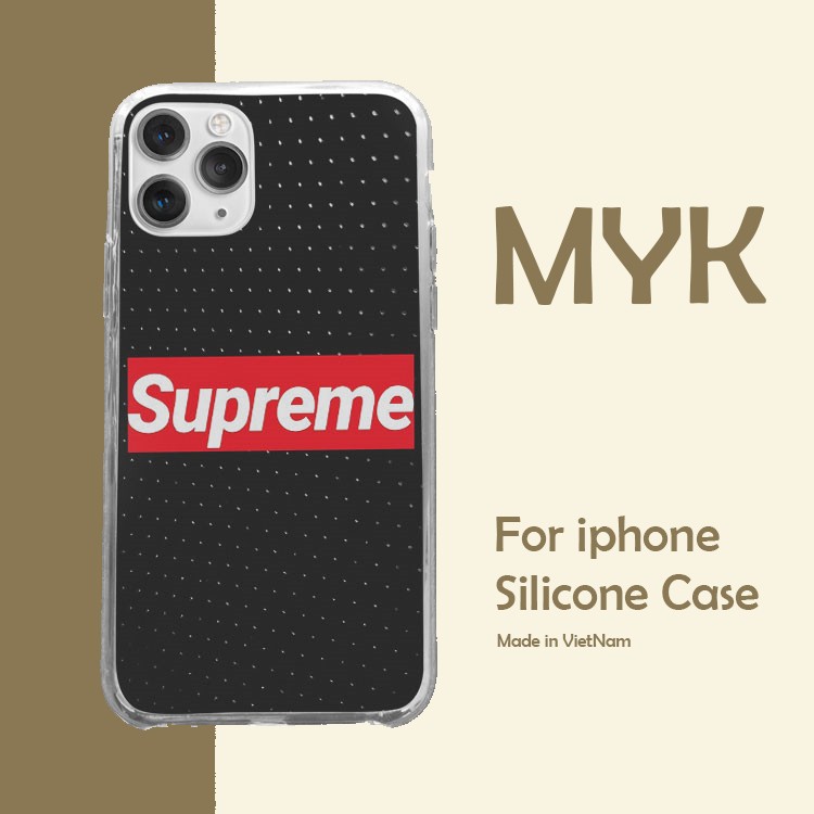 Ốp lưng SUPREME bầu trời đầy sao chấm đen huyền diệu cho Iphone 5 6 7 8 Plus 11 12 Pro Max X Xr SUPPOD00049