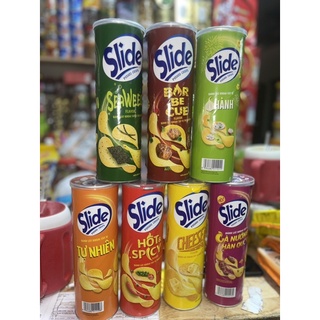 KHOAI TÂY CHIÊN SLIDE POTATO 7 VỊ 160gr