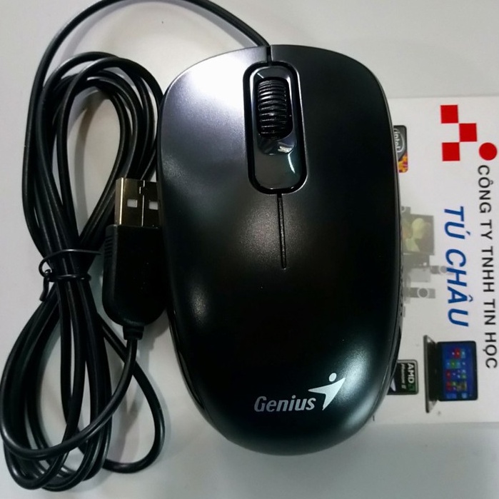 Chuột máy tính Mouse Genius Optical DX-110 or DX-120 - Chuẩn cắm USB