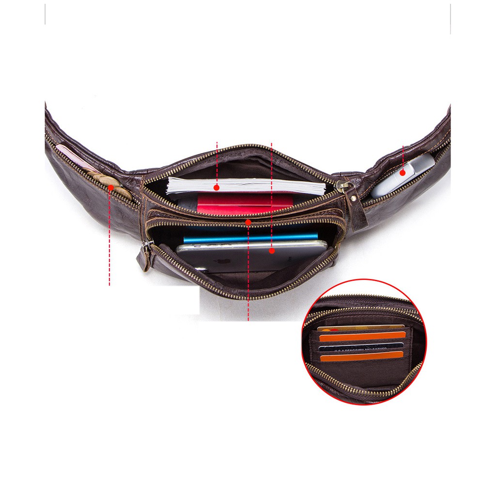 Túi đeo chéo nam HUTALEATHER MAXI2 thời trang phong cách lịch lãm TC2 | BigBuy360 - bigbuy360.vn