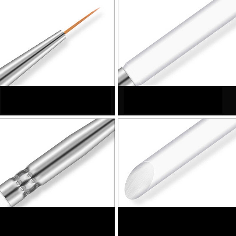 Bộ 3 cây cọ chuyên dụng cho trang trí móng nghệ thuật