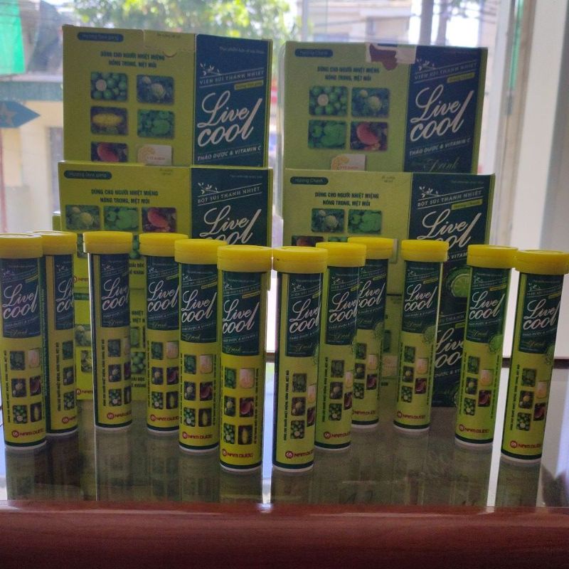 sủi thanh nhiệt Live cool