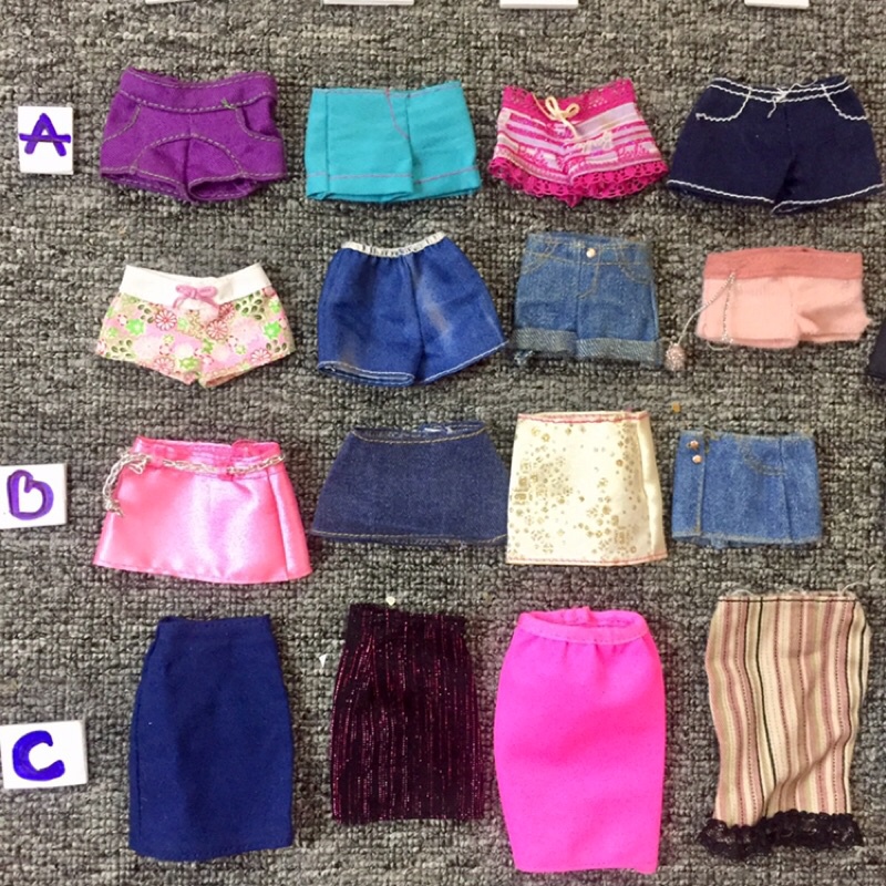 QAA3-QUẦN VÁY CHO BÚP BÊ BARBIE