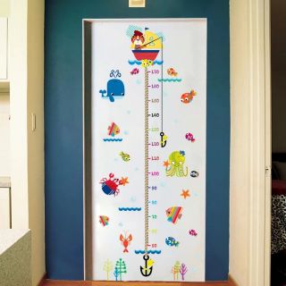 Decal dán tường thước đo đại dương