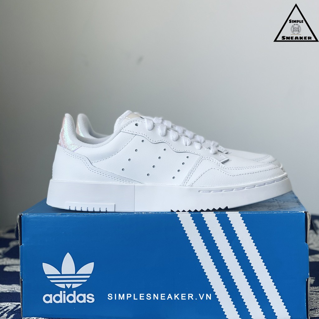 Giày Adidas Supercourt FREESHIP Adidas Nữ Supercourt Hologram Chính Hãng- Phối Màu Siêu Đẹp Chuẩn Auth [EG8489]