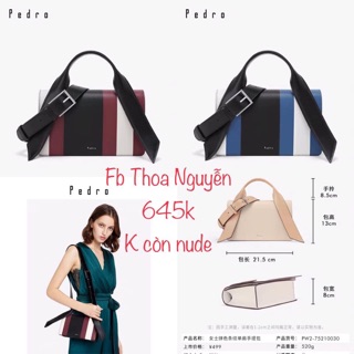 Pedro - Túi Pedro dáng sọc 75210030