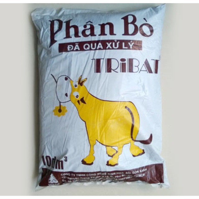 Phân bò qua xử lý Tribat 10dm3 hàng nhập khẩu và phân phối chính hãng.