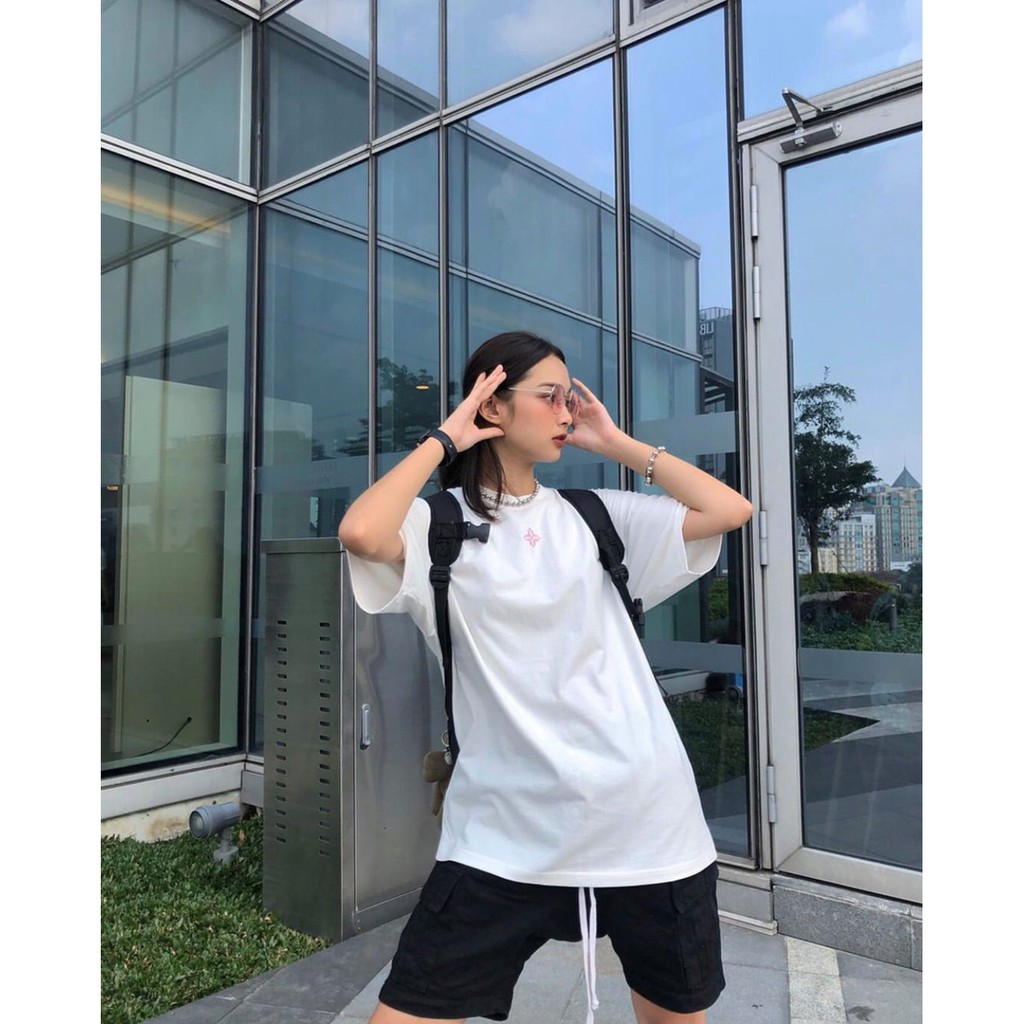 [Mã SKAMPUSHA8 giảm 8% đơn 300K] Áo thun LEVENTS XL Logo/ White pink | BigBuy360 - bigbuy360.vn