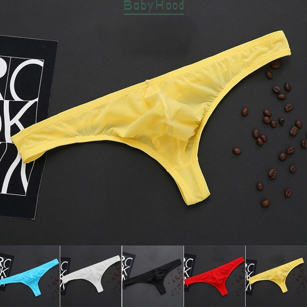 BBHOOD~Briefs Fashionable G-String Jockstrap Men See Through Thong Comfortable