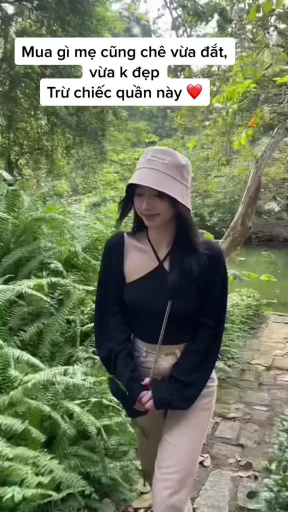 Quần jean nữ quần kaki nữ ống suông nâu cạp cao siêu hack chân siêu tôn dáng BO01 | BigBuy360 - bigbuy360.vn