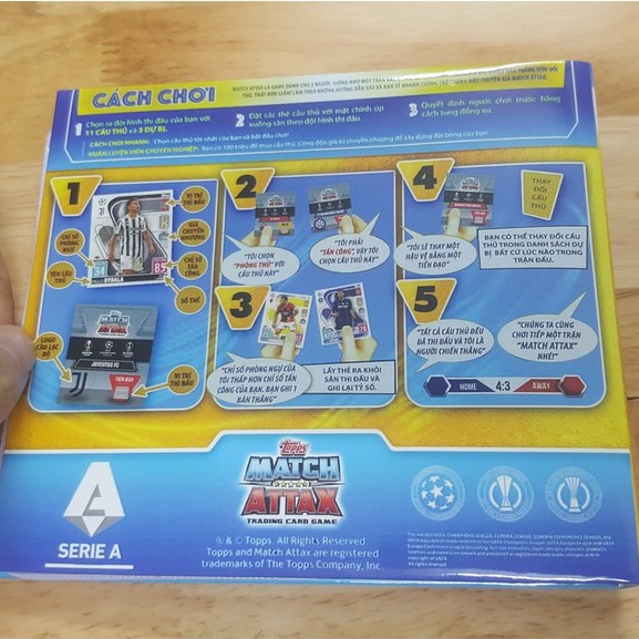 BST Album thẻ in Match Attax 2021/2022 Serie A