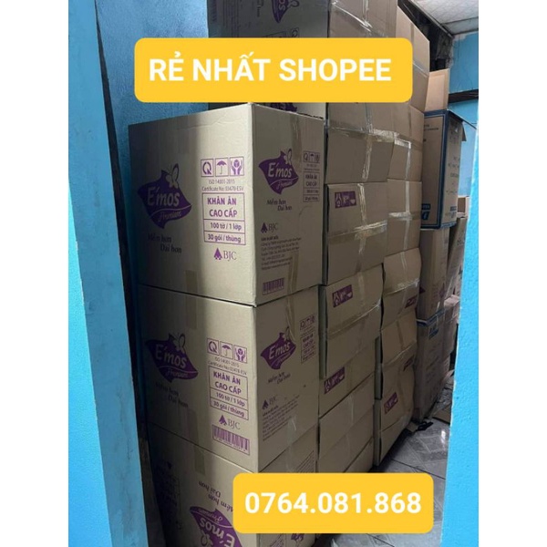 KHĂN GIẤY CAO CẤP E'MOS PREMIUM