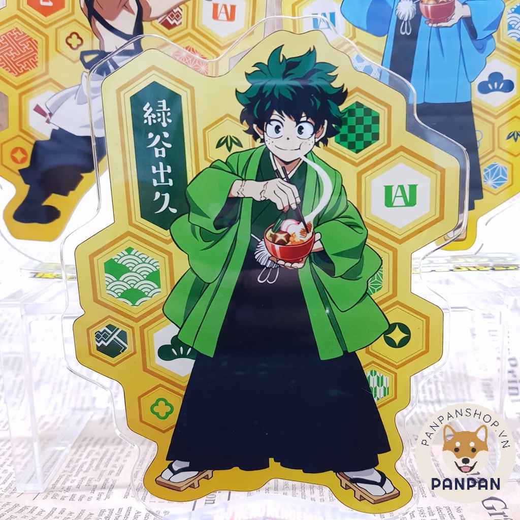 Mô Hình Standee Anime Học Viện Siêu Anh Hùng Lễ Hội - My Hero Academia (15cm) Bakugo Izuku Shoto